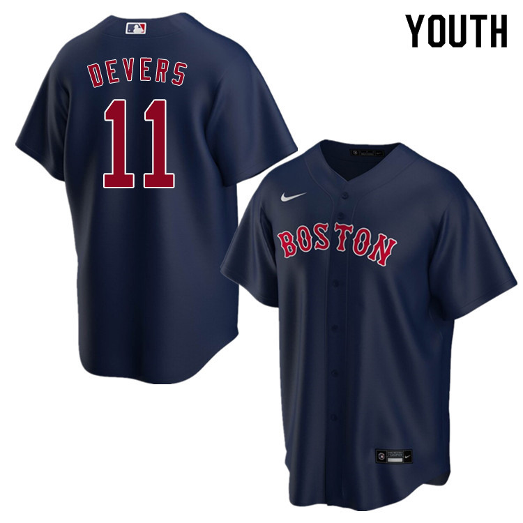 Nike Youth #11 Rafael Devers Boston Red Sox Baseball Jerseys Sale-Navy